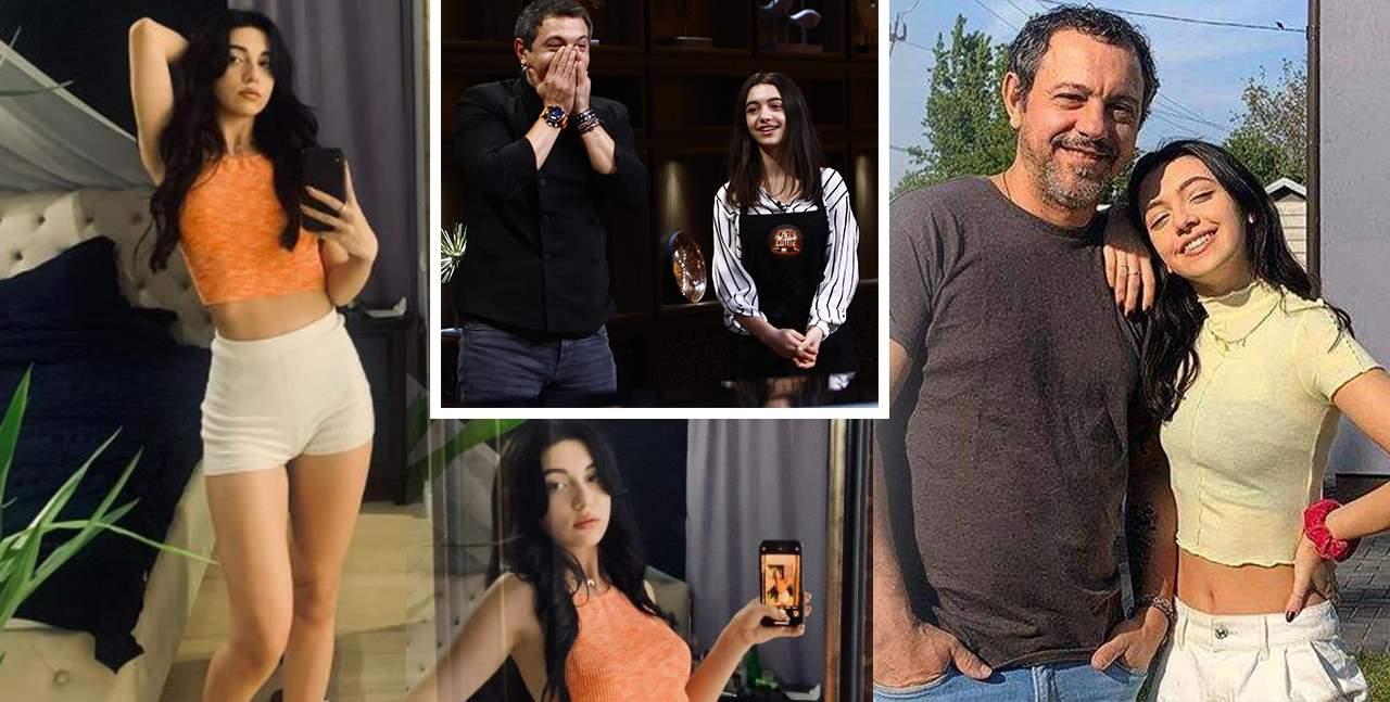 Cum arată fiica lui Sorin Bontea de la Chefi la Cuțite. Tânăra are 19 ani și este o adevărată domnișoară