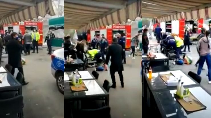 Un bărbat a fost ucis de polițiști de polițiști în timp ce-l imobilizau. Momentul a fost filmat