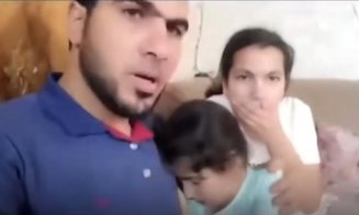 Un tată a fost ucis de rachete în Gaza în timp ce-și proteja copiii:"Nu vă fie teamă, jucați-vă". Momentul a fost filmat