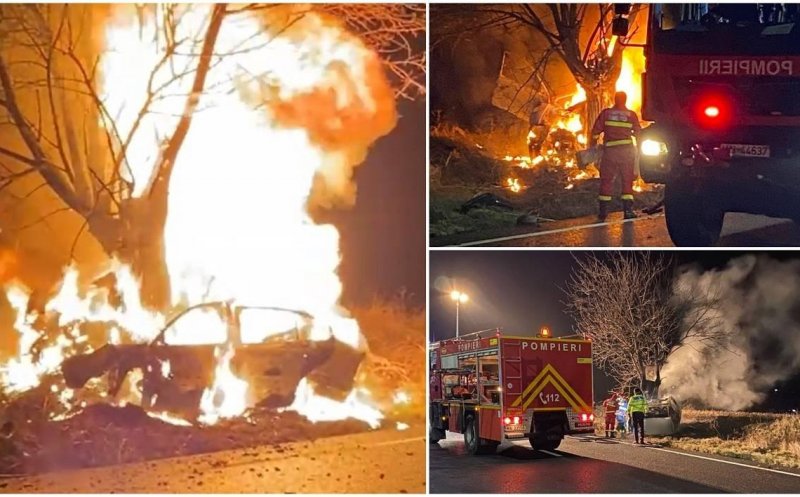 O tânără a ars de vie în mașină! Georgiana a încercat să se sinucidă de șapte ori anul acesta