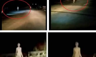 Videoclipul controversat care speriat lumea!!! Ce s-a văzut în mijlocul nopții: extraterestru sau fantomă?