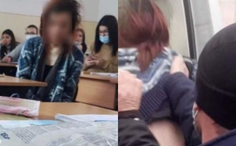 O tânără drogată a dat buzna într-o clasă de liceu. În ce stare a fost transportată aceasta la spital 