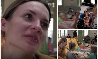 Mărturie dureroasă! O femeie din Ucraina își strânge fetițele la piept după ce și-a lăsat soțul în război: ”Mi-a promis: Tania, voi salva casa noastră!”