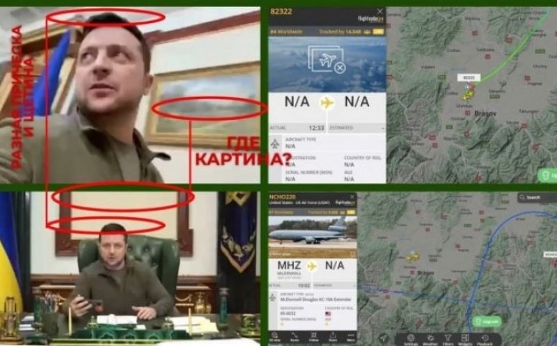 Rușii, dezvăluiri BOMBĂ!  Zelenski se ascunde în Brașov! Ce semne l-au dat de gol