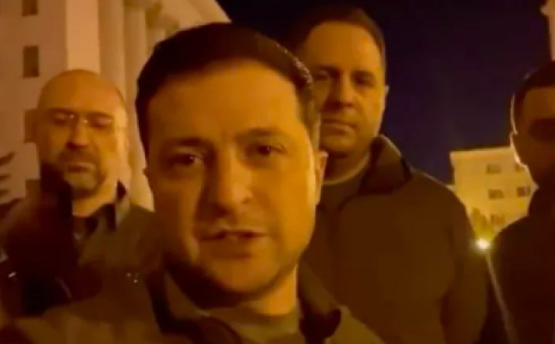 ULTIMUL MESAJ al lui Zelenski. Ce se întâmplă ACUM cu președintele Ucrainean
