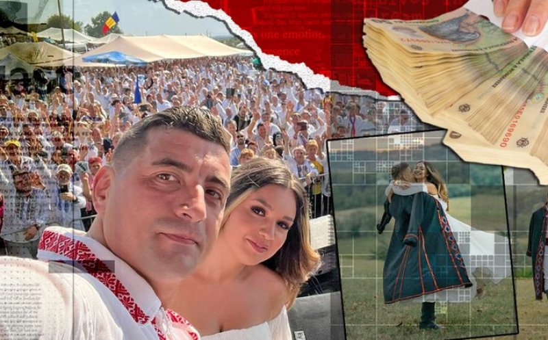 Câți bani a adunat George Simion după nunta cu peste 10 mii de invitați?! Sumă COLOSALĂ