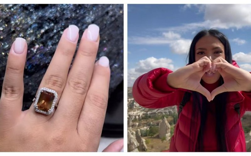 Andreea Mantea se căsătorește?! Vedeta s-a fotografiat cu inelul la deget
