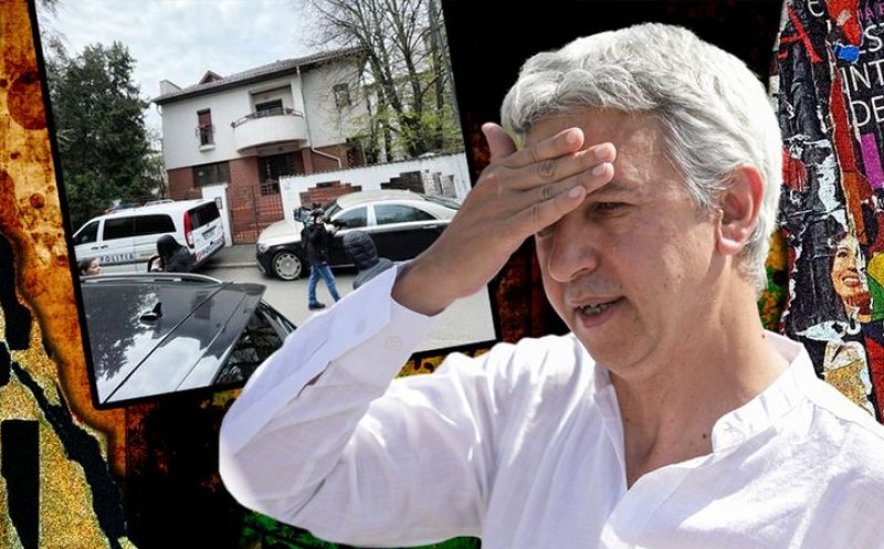 Percheziții la vila lui Dan Diaconescu! A fost săltat de mascați și dus la audieri