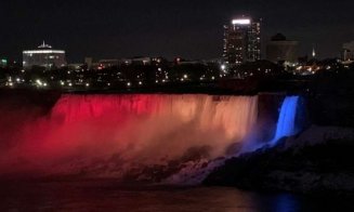 1 DECEMBRIE: Cascada Niagara va fi iluminată în culorile drapelului Românesc