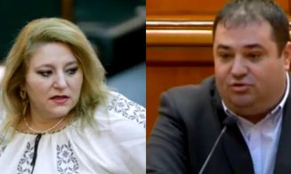 Circ și scene grotești în Parlamentul României! Ceartă între Șoșoacă și Solomon