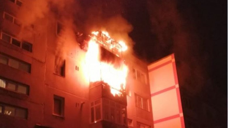 Un român și-a incendiat locuința pentru că a pierdut custodia copilului. Băiatul de 7 ani se afla în apartament