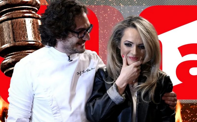 Războiul „Chefi la cuțite” nu se oprește aici! Cristina, soția lui Florin Dumitrescu, a fost dată în judecată de Antena 1