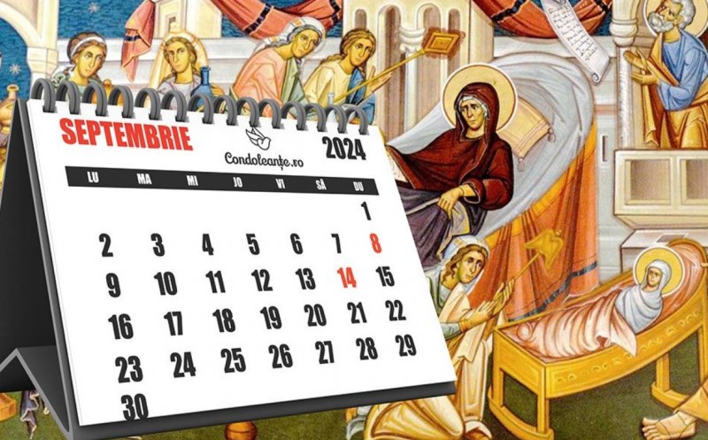 Calendar Ortodox 16 septembrie 2024. Ce sărbătoare importantă este în această zi