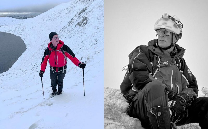 Un salvamontist a rămas paralizat de la gât în jos după ce a căzut în gol 150 de metri, încercând să salveze doi turişti